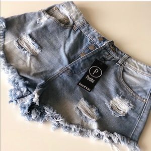 Boohoo Jean Shorts